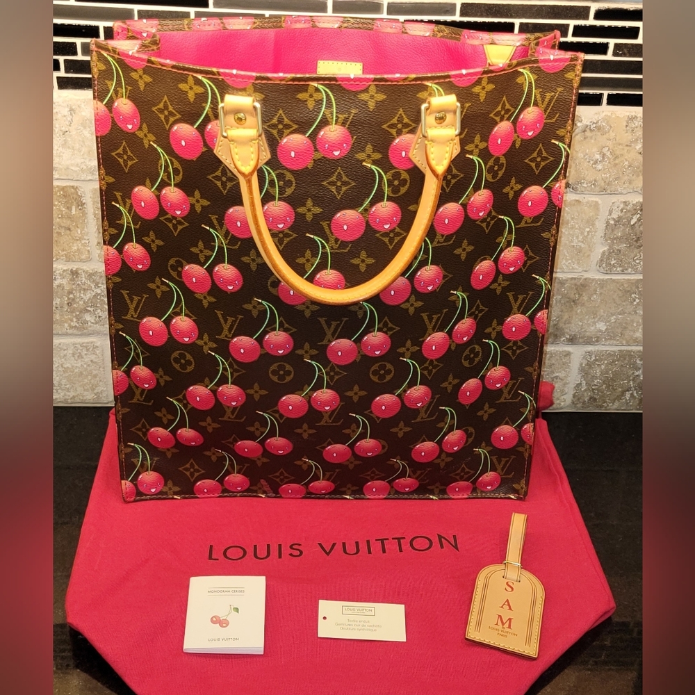 Vuitton Cherries Sac Plat
